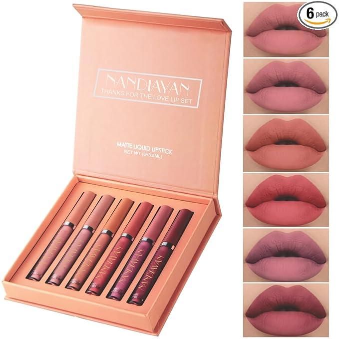 Feel High Metallic Lipstick Set of 6 (Shade )