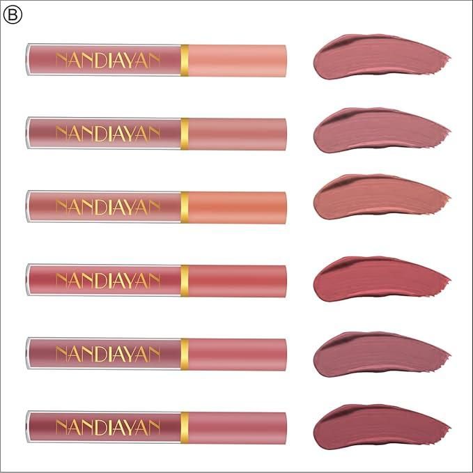 Feel High Metallic Lipstick Set of 6 (Shade )