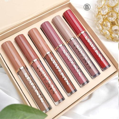 Feel High Metallic Lipstick Set of 6 (Shade )